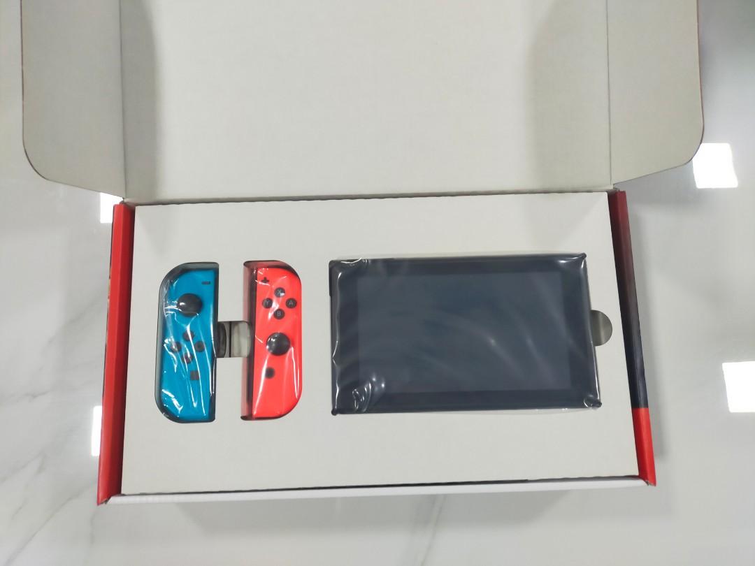 Nintendo Switch Neon V2 Console, Video Gaming, Video Game Consoles, Nintendo on Carousell