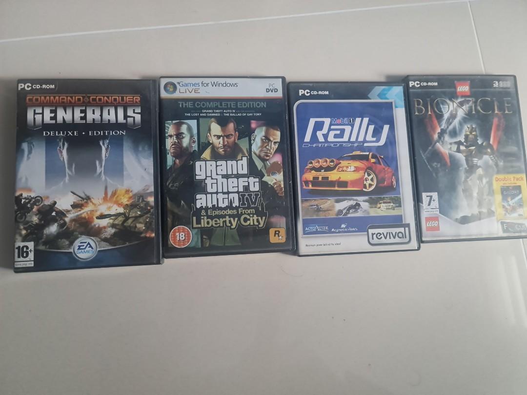 Old PC games selling all for 20