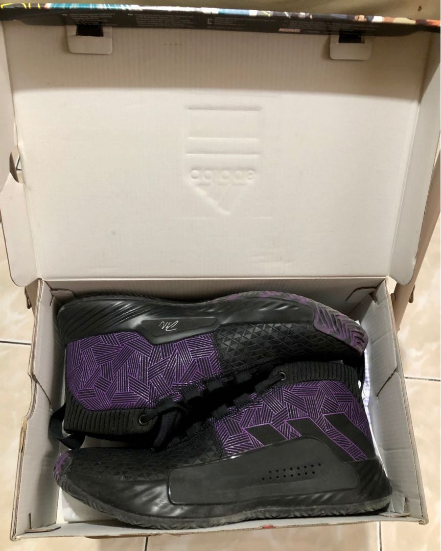 Adidas dame 4 black panther store