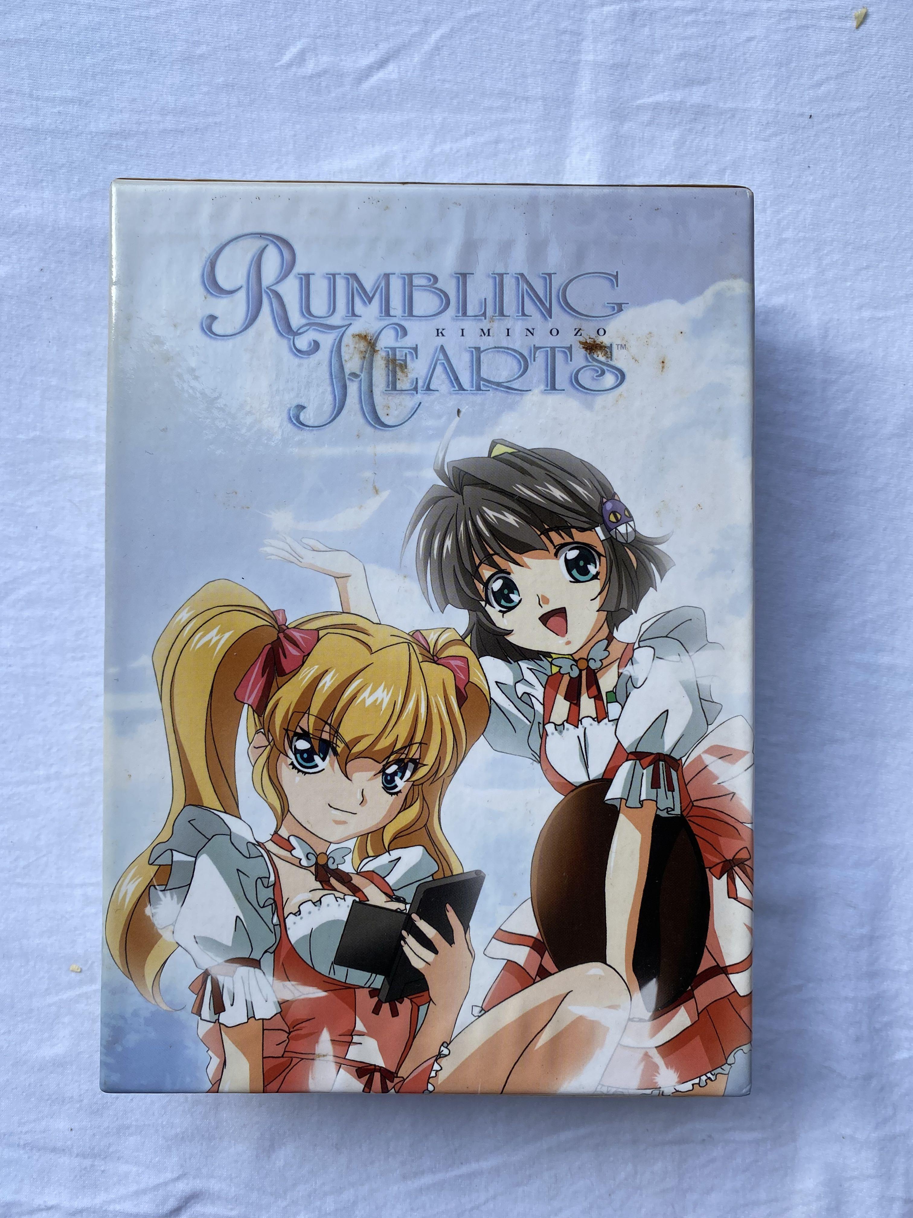 Original Anime DVD : Rumbling Hearts Kiminozo, Hobbies & Toys, Music &  Media, CDs & DVDs on Carousell