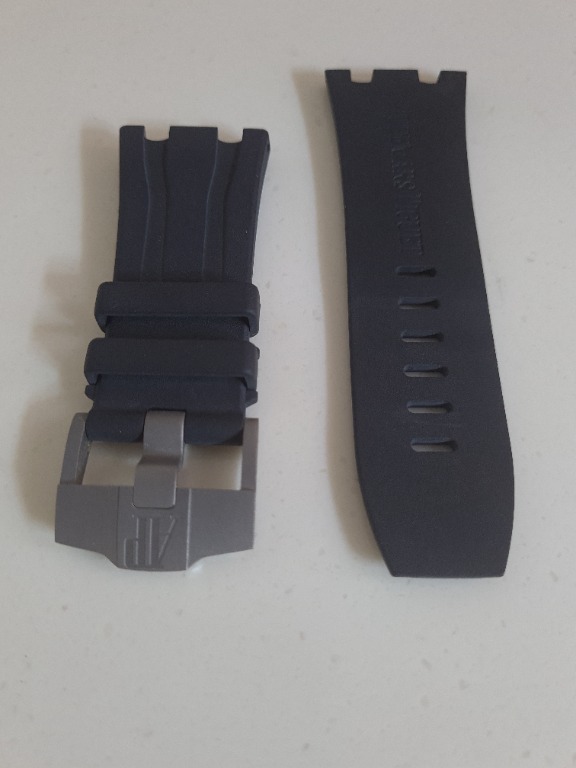 Affordable Good Looking Rubber 22 mm Watch Strap AD384ABU_K0036417
