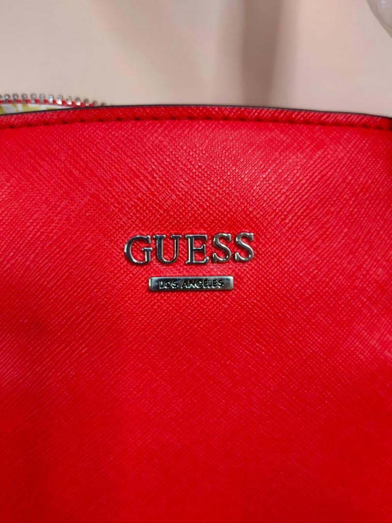 Original Guess Bag JANAYE (rouge red), Women's Fashion, Bags & Wallets