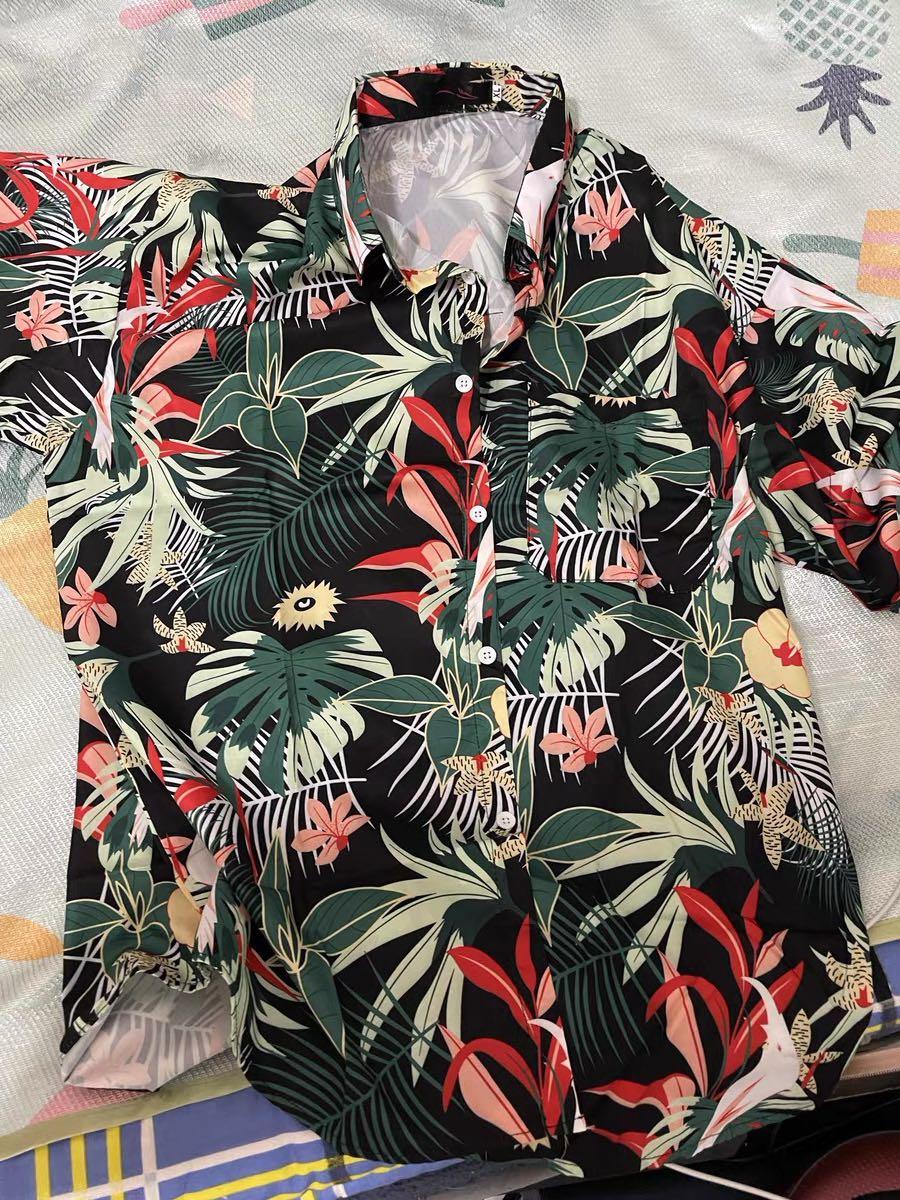 Oversized hawaiian shirt clearance