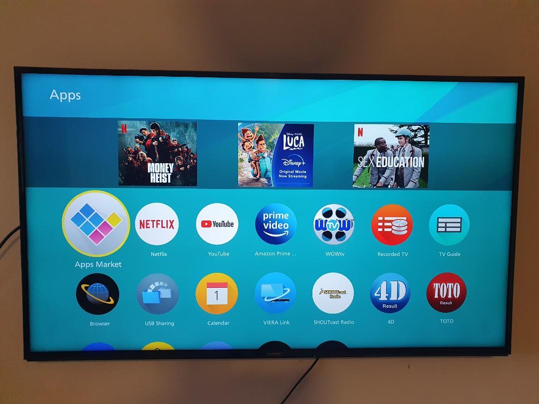 Amazon prime on discount panasonic smart tv