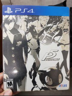Persona 5 Steelbook Edition for PS4 and PS5 Games