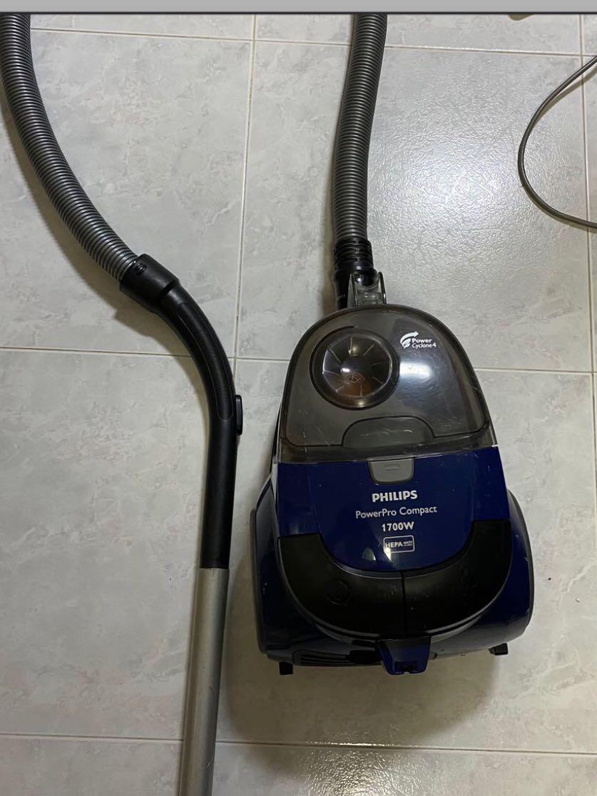 Philips PowerPro Compact 1700w Vacuum, TV & Home Appliances, Vacuum ...