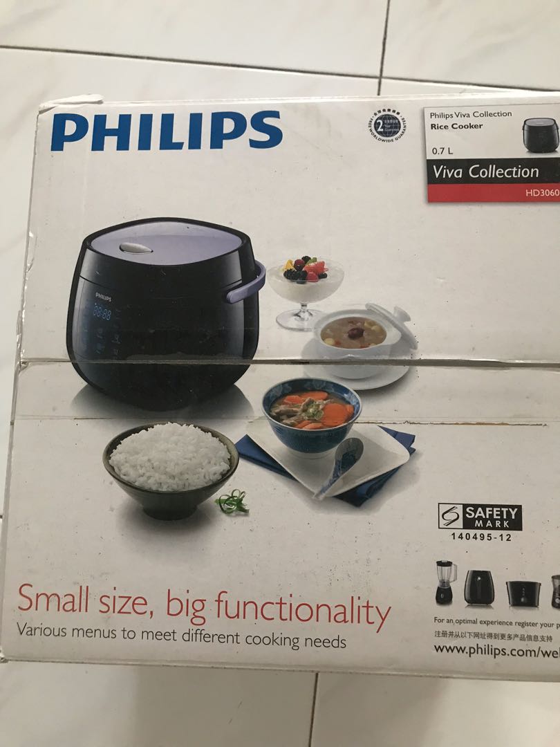 Philips rice cooker HD3060/62, TV & Home Appliances, Kitchen Appliances
