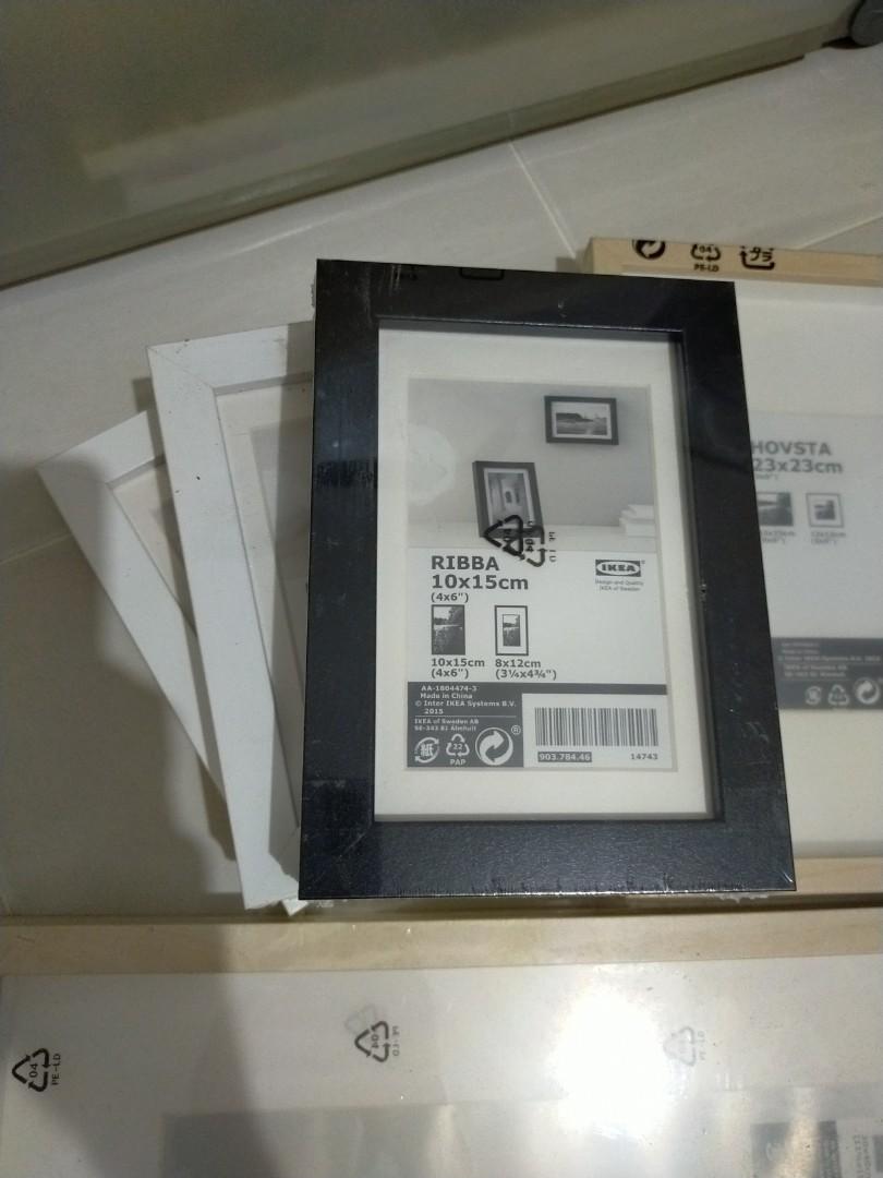 Photo Frames (Category: Frames & Pictures) located in Singapore. Submitted by ddhoshi (Listing ID 1129190366, Image 1). Description: All for $15 Sizes are in the pictures. Unopened and new. Never used, no intention to use. Letting go..