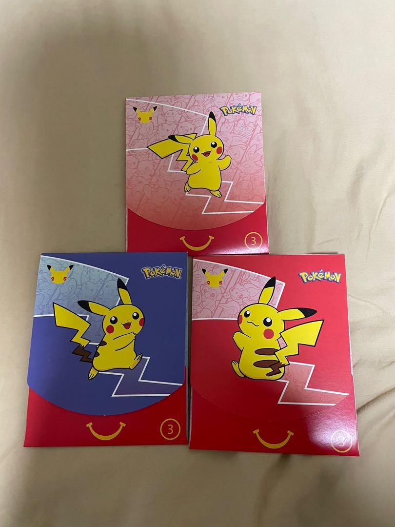 Pokemon 25th Anniversary Mcdonalds Promo Pack, Hobbies & Toys, Toys
