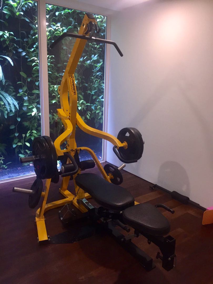 PowerTec Workbench Levergym, Sports Equipment, Exercise & Fitness ...