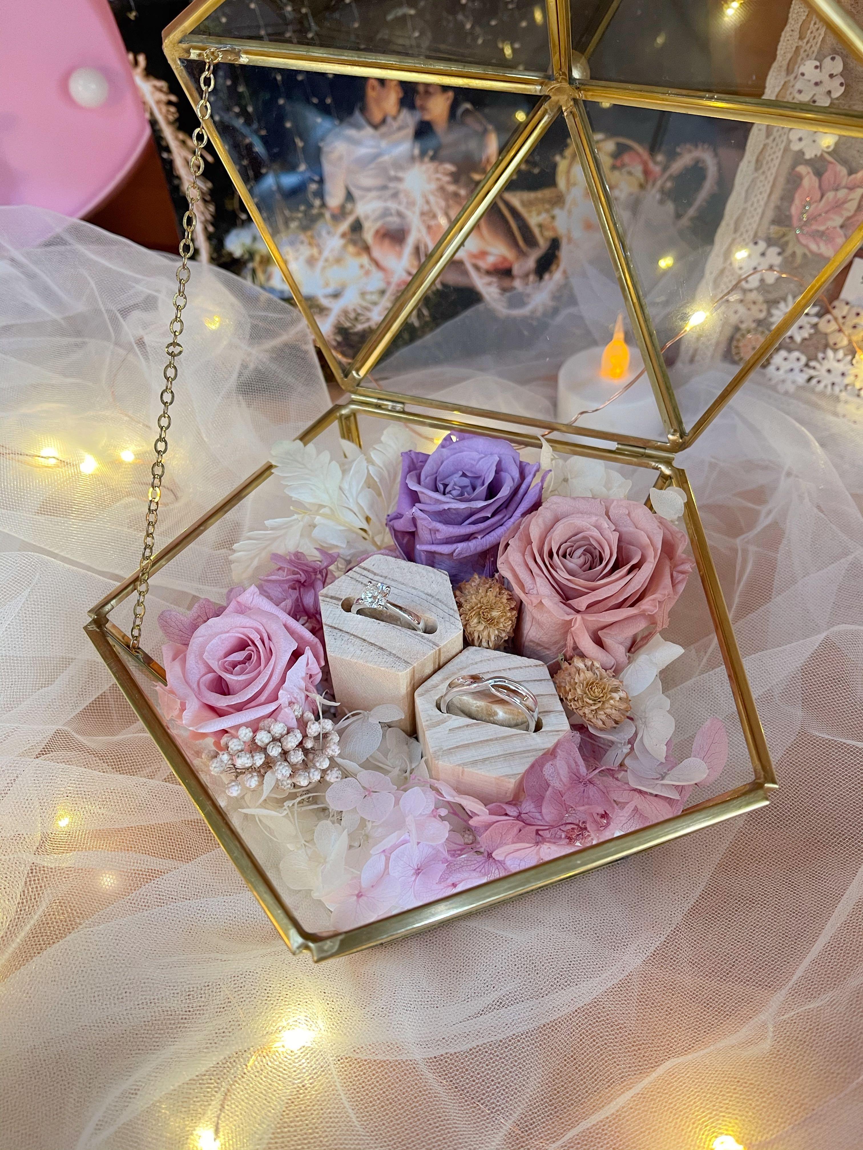 Flower box for ring new arrivals