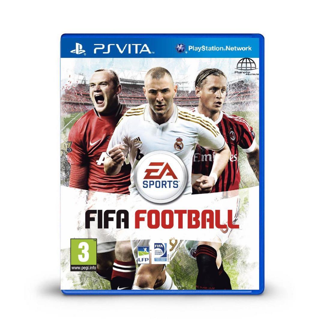 Psvita Fifa Football Ps Vita Game Game Card Only No Case Video Gaming Video Games Playstation On Carousell