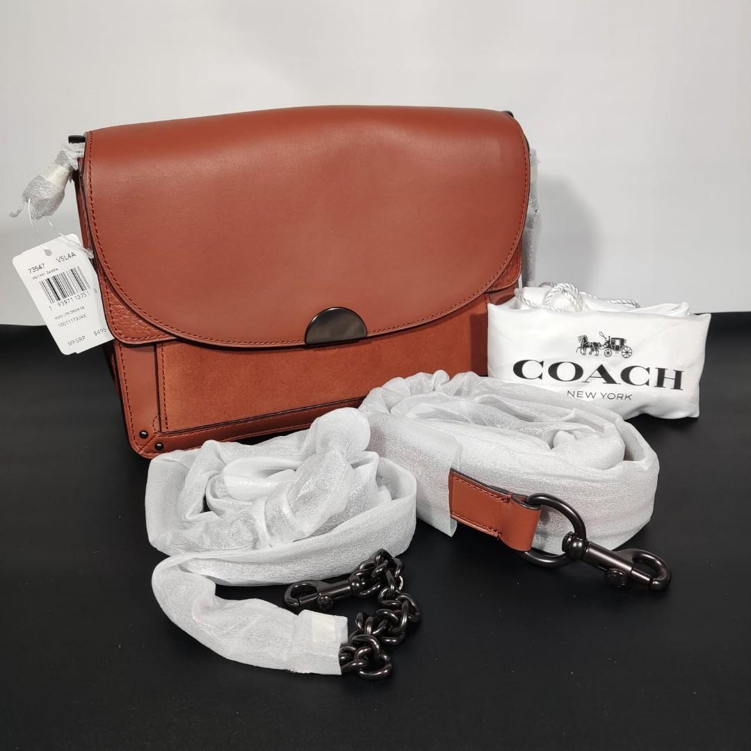 Ready Supp New Coach Dreamer Shoulder Crossbody Saddle dapat 3