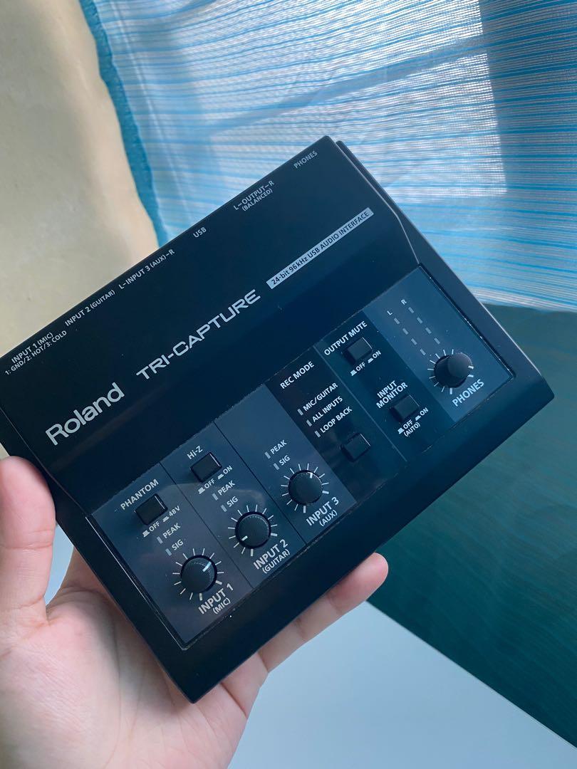 Roland Tri-Capture Audio Interface, Audio, Other Audio Equipment on  Carousell