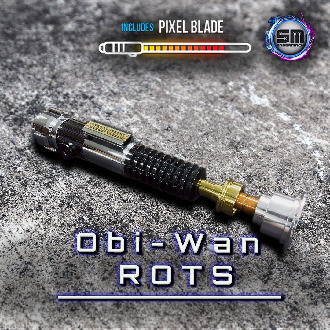 SaberMach Obi-wan ROTS lightsaber 
