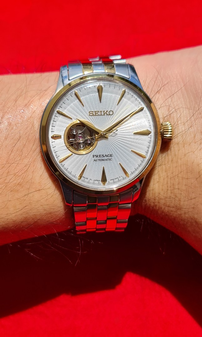 Seiko Presage SSA358 Open Heart Fesyen Pria Jam Tangan di Carousell