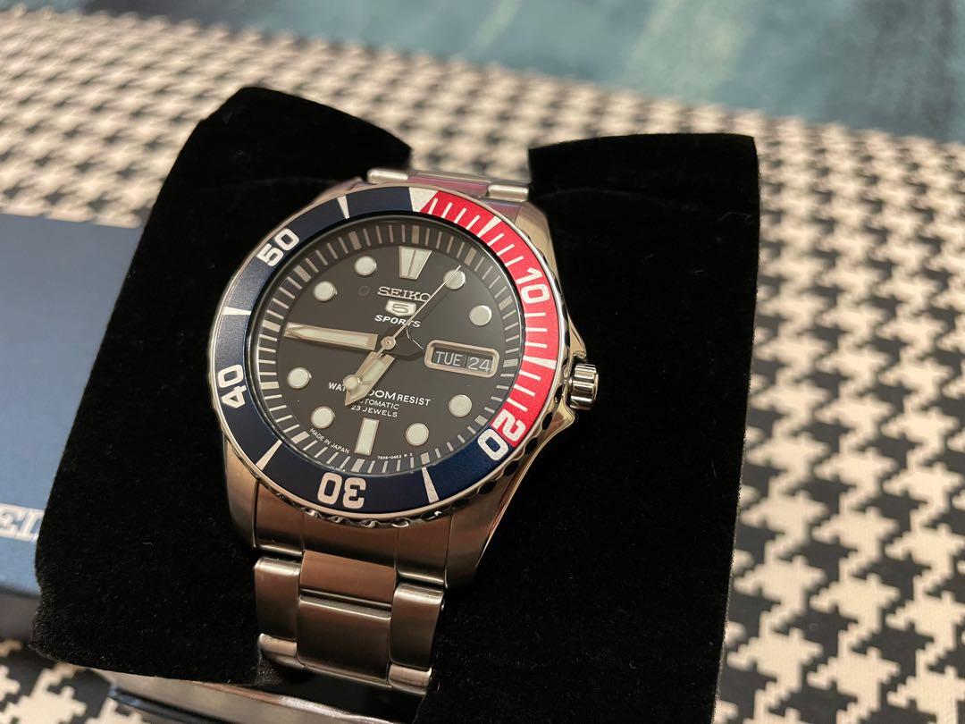 Seiko 5 pepsi diver snzf15j1 store