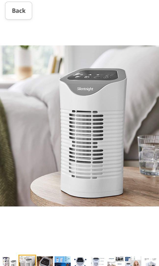 Silent night hepa and carbon filter air purifier TV Home