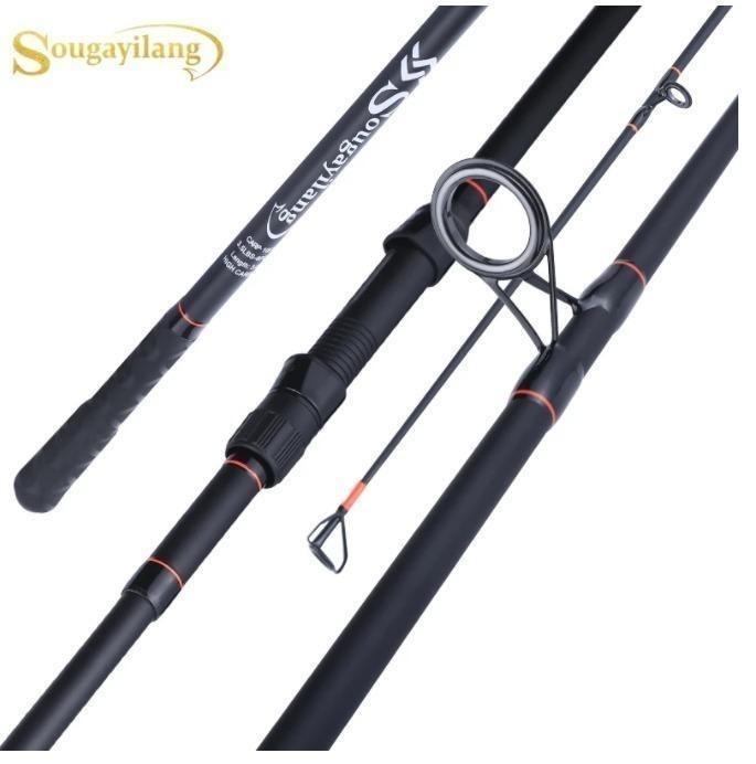 Sougayilang Top Sales Quality Carp Rod Portable 7 Section Rod3.6m  Ultralight Weight Carbon Fiber Spinning Carp Fish Rod, Sports Equipment,  Fishing on Carousell