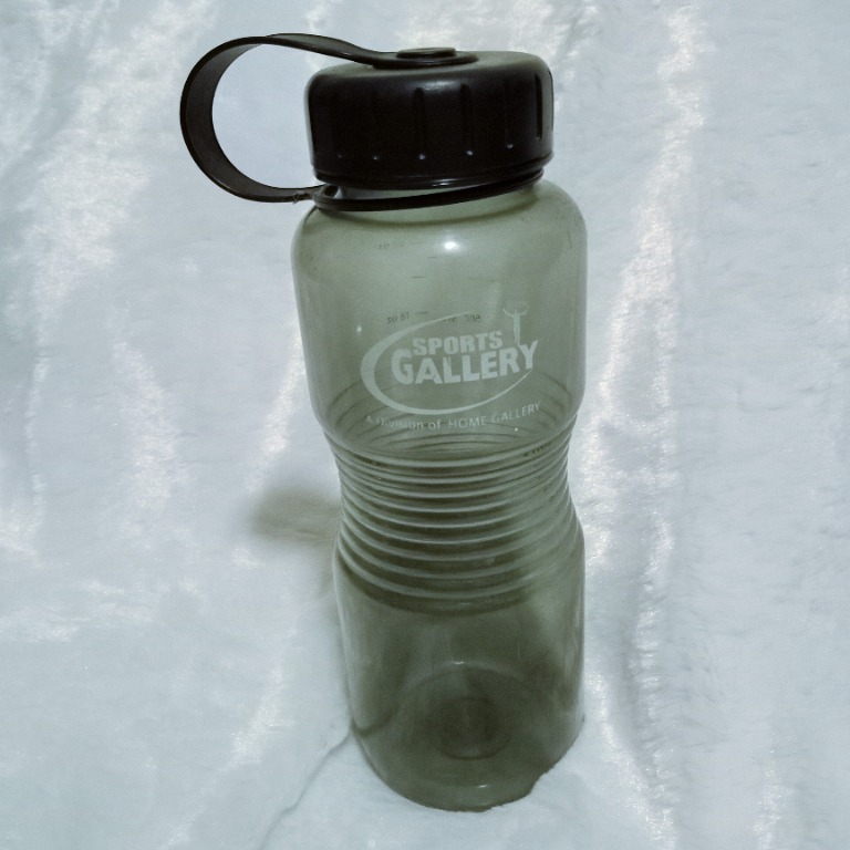 Sports Gallery Water Bottle (Black), Furniture & Home Living