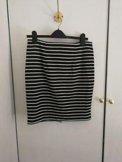 Stripes Skirt XL