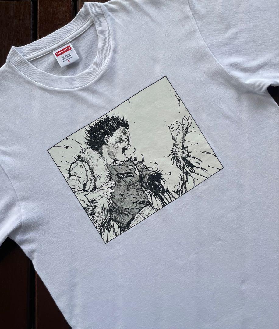 Supreme akira cheap arm tee white