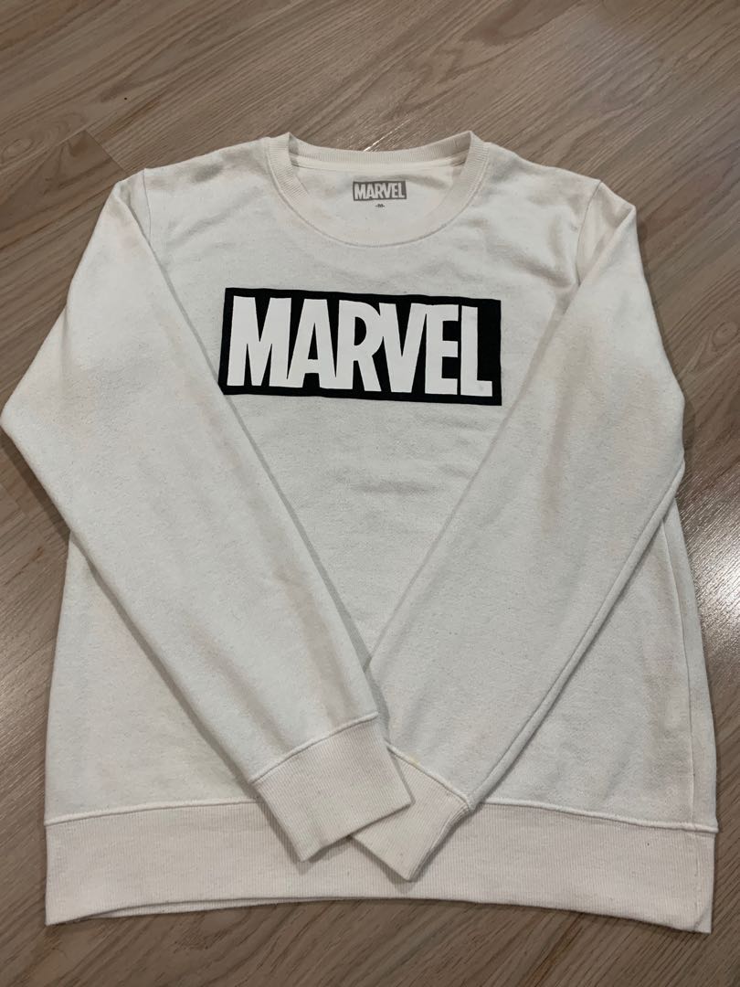 Sweatshirt Marvel White