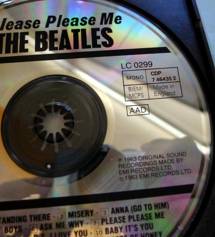 The Beatles Please Please Me早期英國版Mono 錄音靚聲發燒試音天碟CD