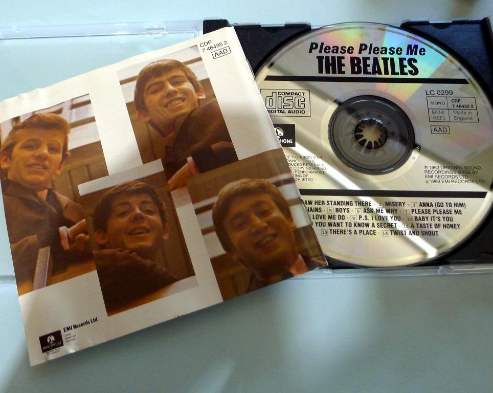 The Beatles Please Please Me早期英國版Mono 錄音靚聲發燒試音天碟CD