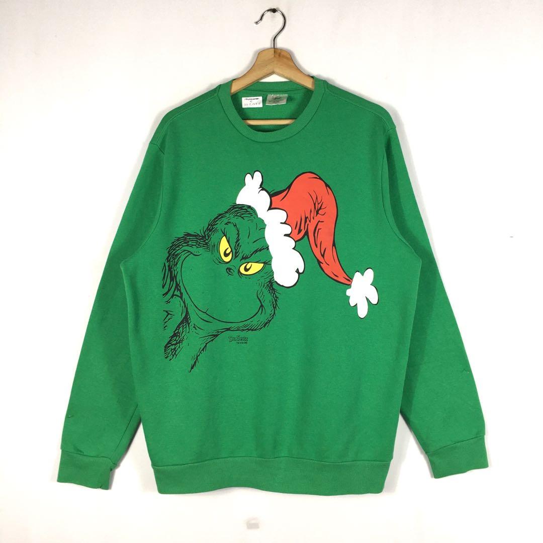 THE GRINCH DR. SEUSS CARTOON SWEATSHIRT 