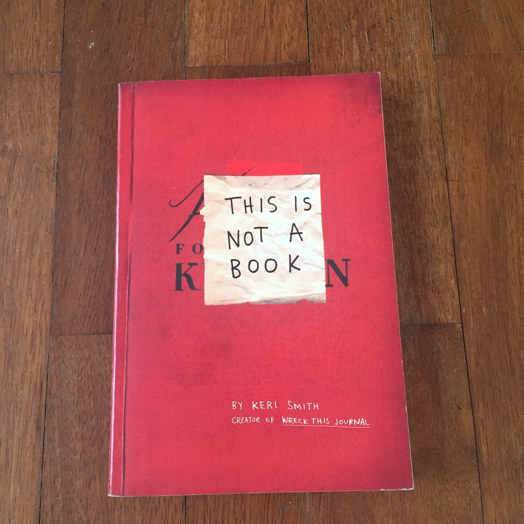 This is not a book by Keri Smith, Hobbies & Toys, Books & Magazines, Storybooks on Carousell