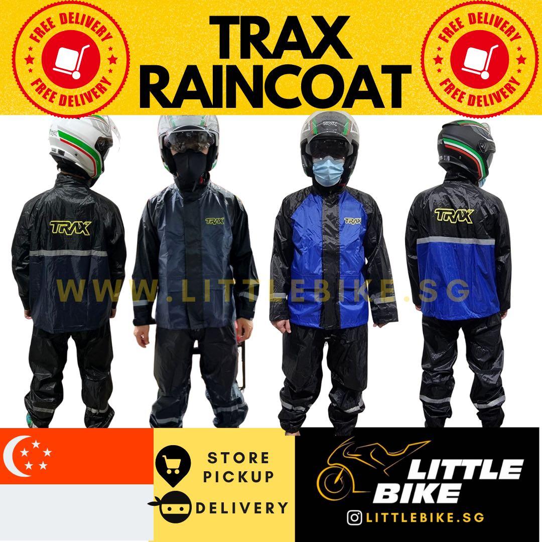 TRAX motorcycle cycling waterproof bike riding raincoat jacket
