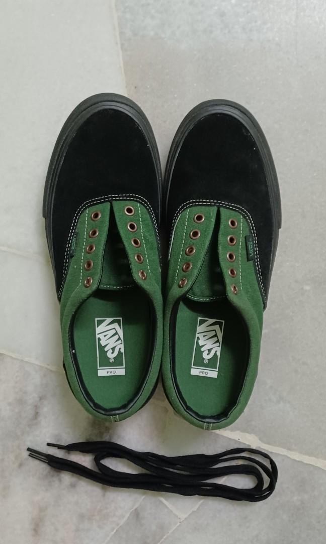 Vans era green black hotsell