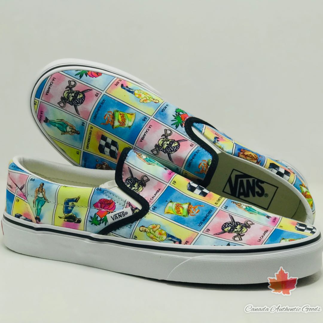loteria slip ons
