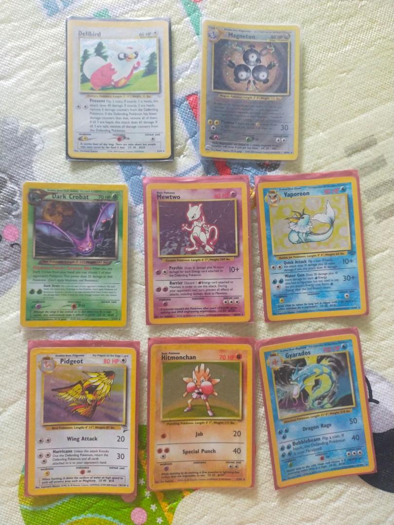 Vintage Pokemon Cards (Please Read Description), Hobbies & Toys, Toys &  Games on Carousell