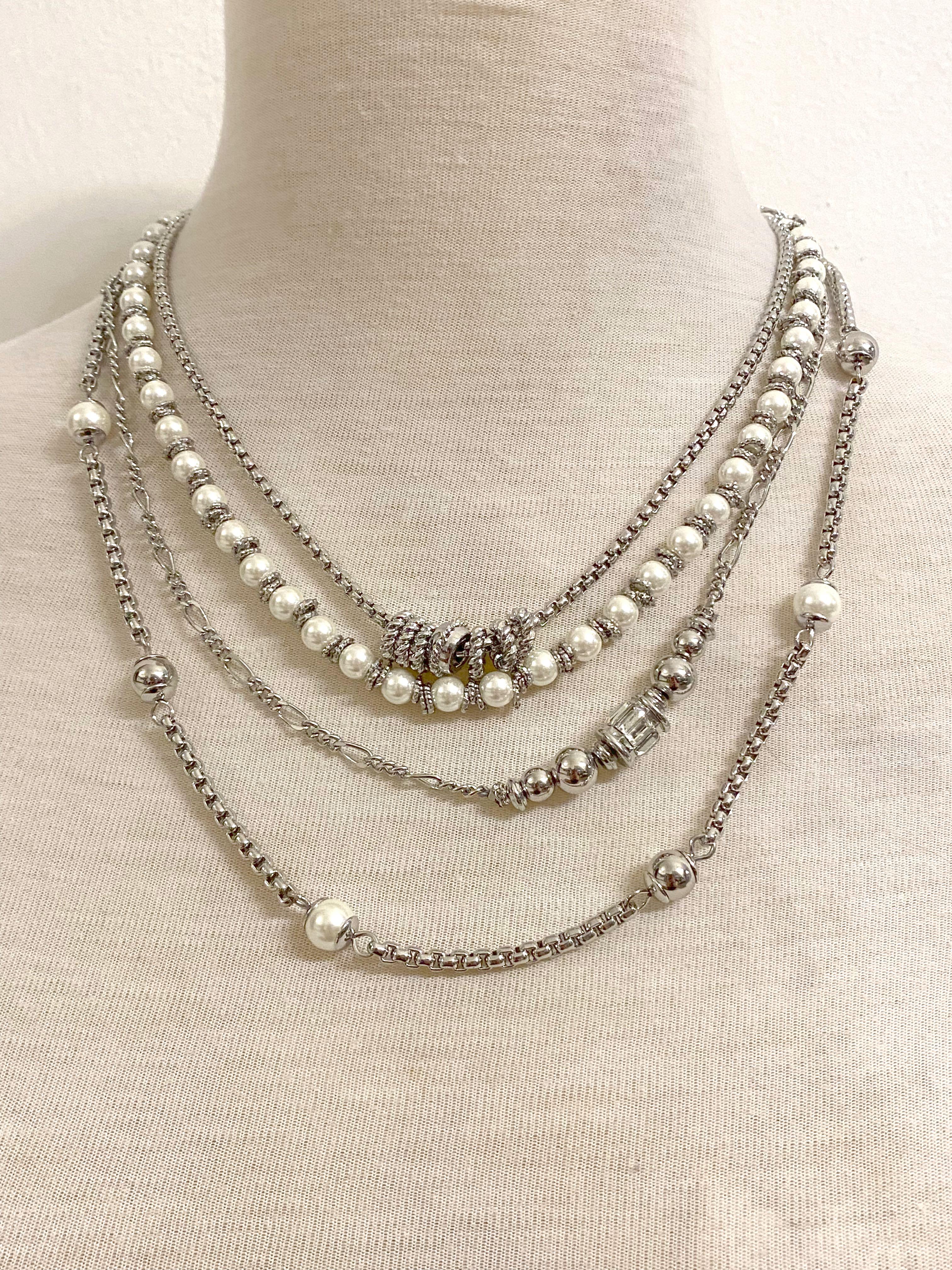 White House Black Market Convertible Necklaces Women s Fashion