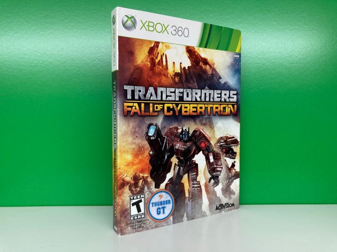 中古)Xbox 360 Transformers Fall of Cybertron 美版, 遊戲機, 遊戲機 