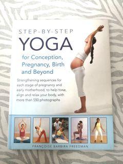 Yoga Book Step by Step Pregnancy Hardcover