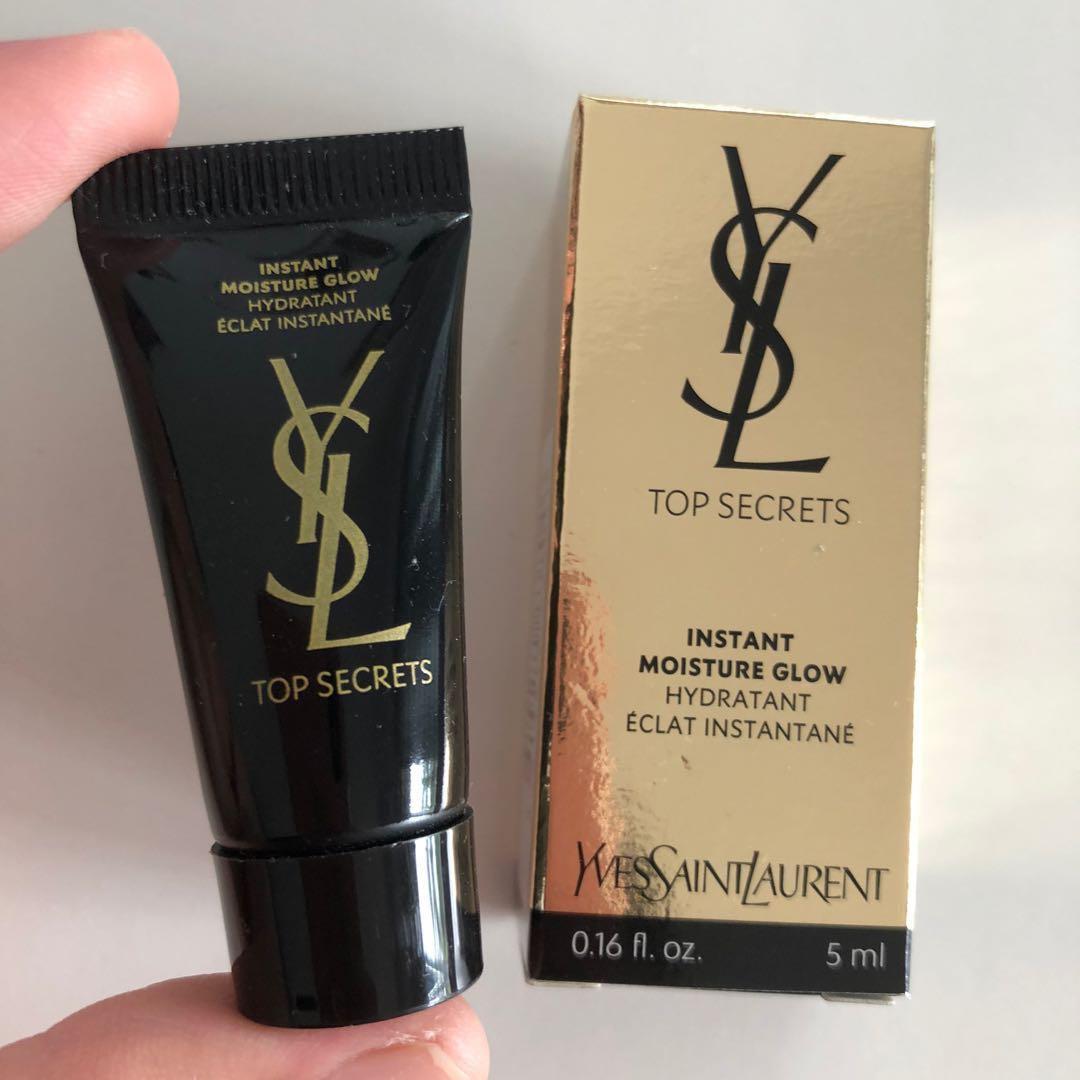 Instant moisture clearance glow top secret