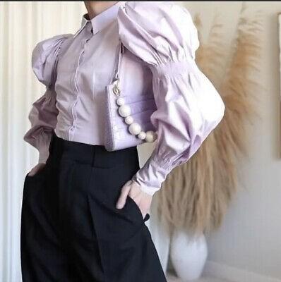Zara Lilac poplin shirt limited edition 