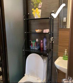 3-Tier Bathroom Space Saver Toilet Shelf Rack Storage Bathroom Shelf& Cabinet Storage Organizer