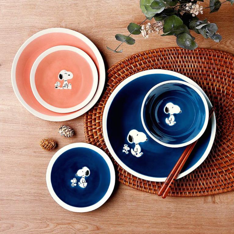 現貨]🇯🇵直送日本製造Peanuts Snoopy Ceramic Appliance Set Plate 2