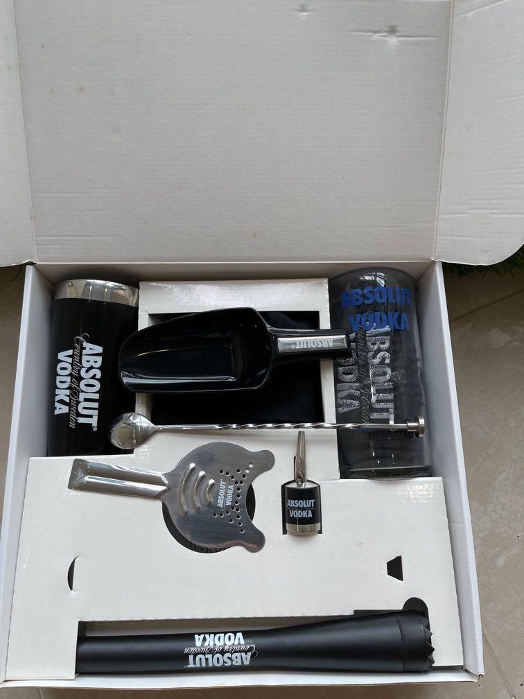 Absolut Vodka Mixer Gift Set, Furniture & Home Living, Kitchenware