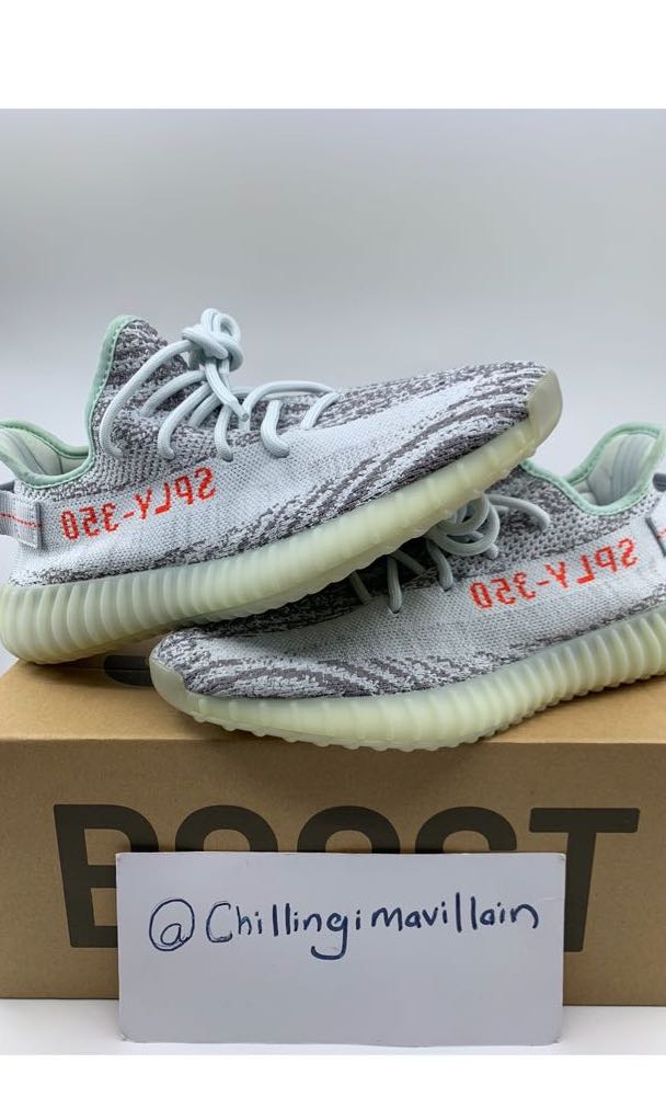 Adidas yeezy boost 350 v2 cheap blue zebra