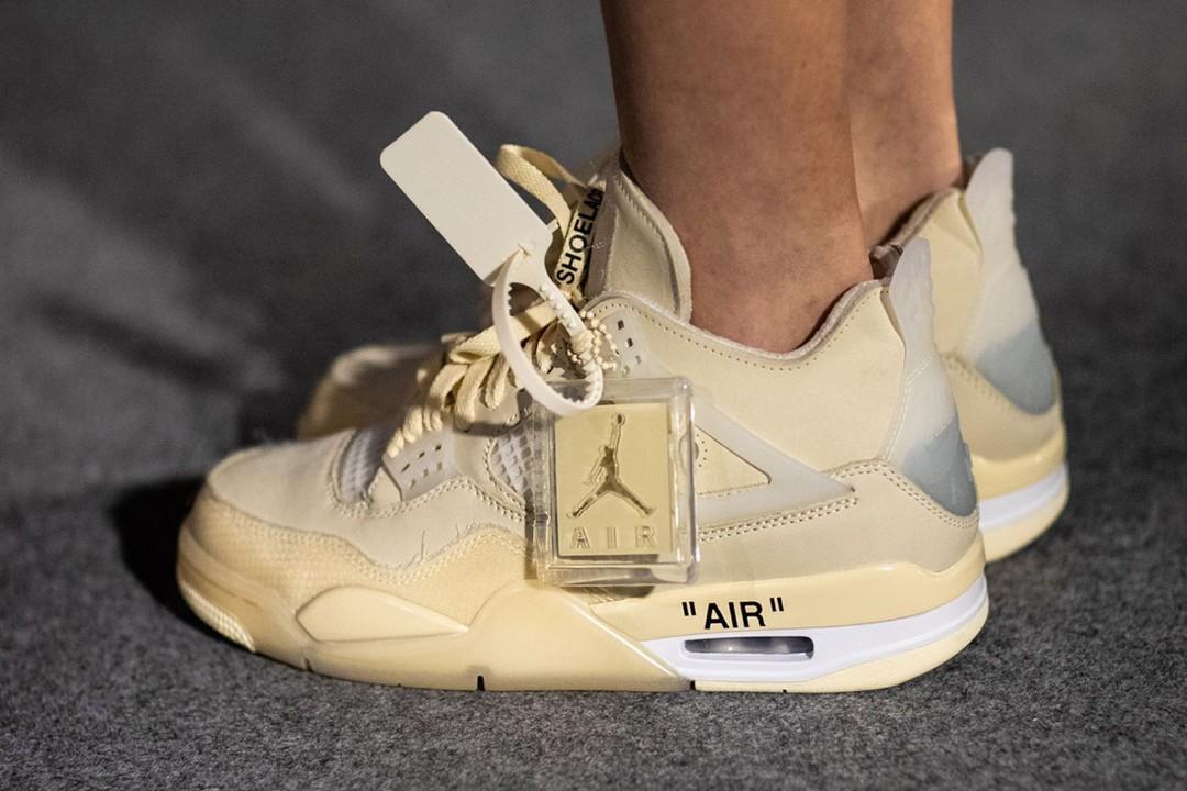 Off white shoes jordan 4 clearance