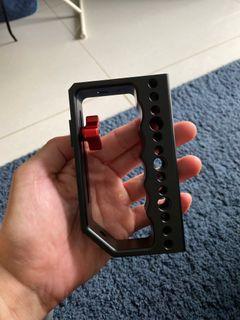 Andoer camera top handle with cold shoe mount