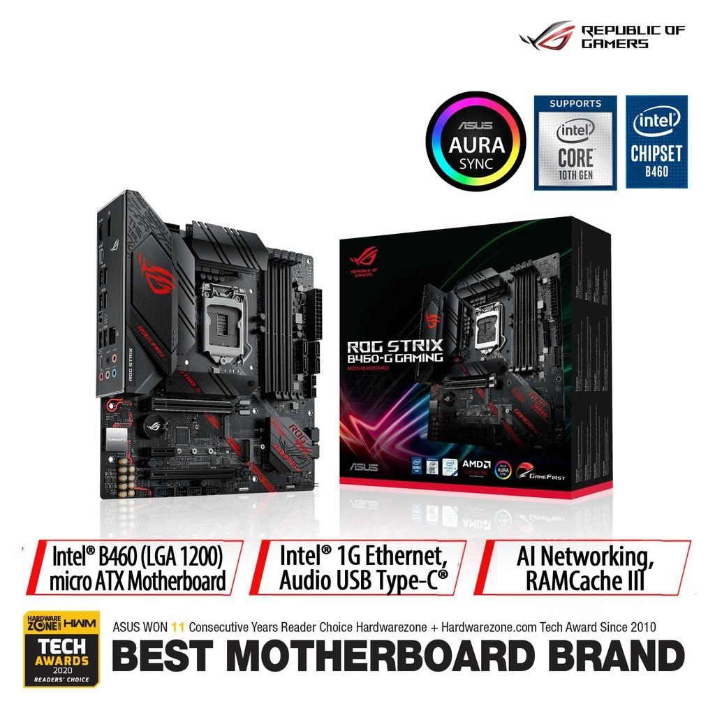 Lga 1200 Asus B460g Gaming ASUS ROG STRIX B460-G GAMING Intel