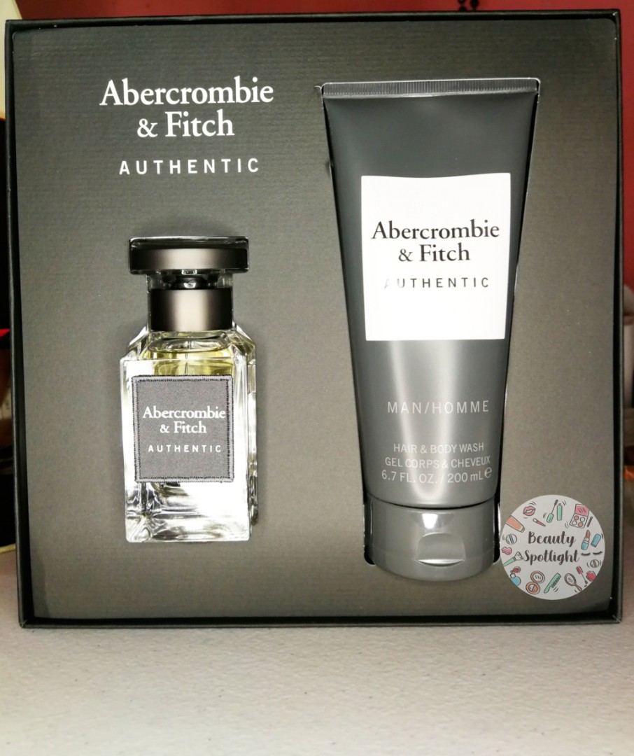 Authentic ABERCROMBIE & FITCH Authentic Man Homme Eau De Toilette Gift ...