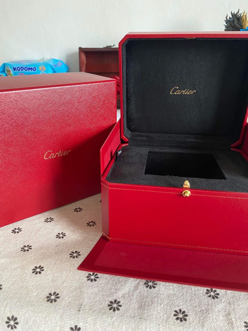 Cartier watch hotsell box for sale