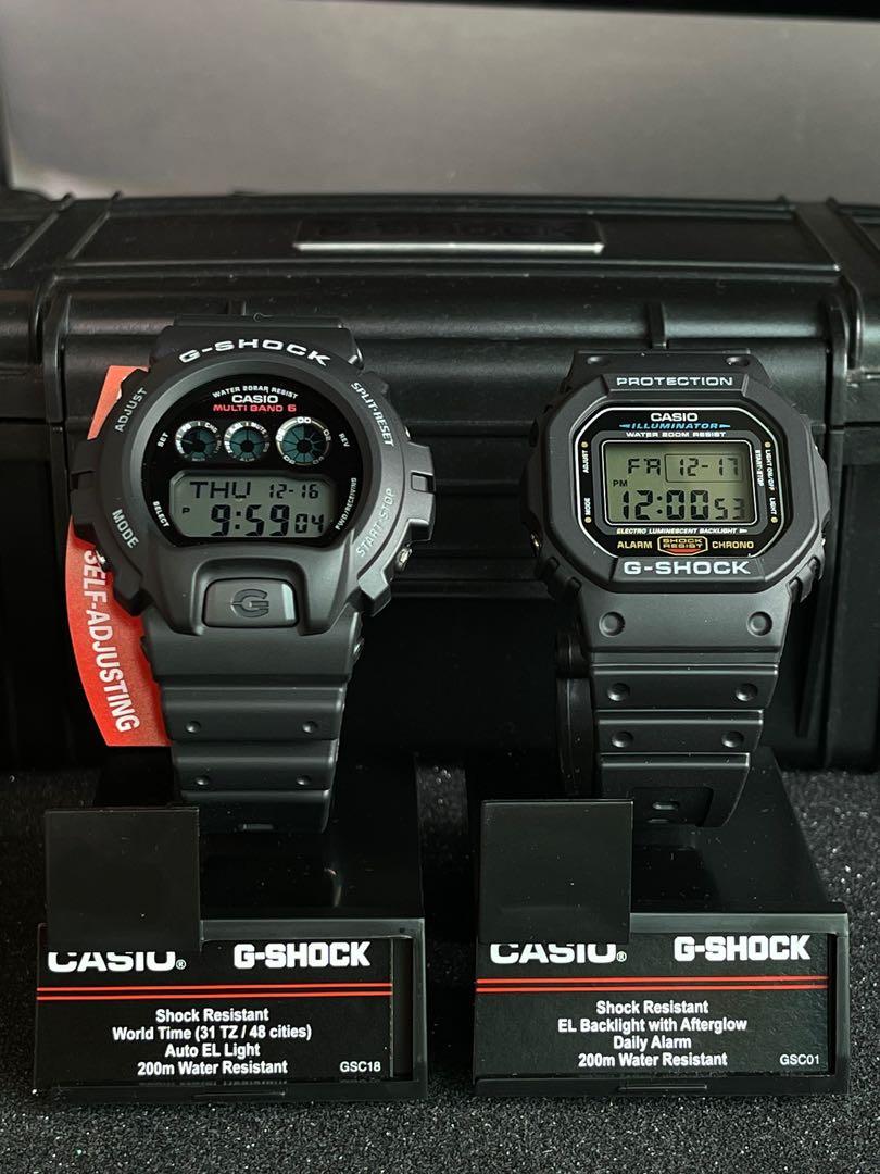 AUTHENTIC COUPLE SET DW 5600E 1VCT GW 6900 1CF WITH TOUGH SOLAR DW5600E GW6900 G SHOCK Casio
